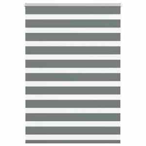 Zebra senčilo temno sivo 110x150 cm tkanina širina 105,9 cm