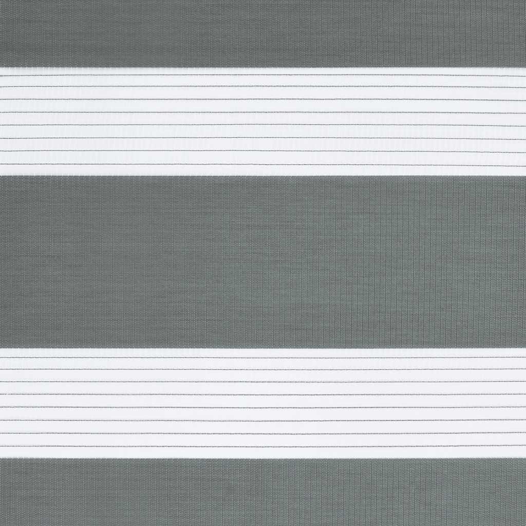 Zebra roleta tmavě šedá 80x200 cm šířka látky 75,9 cm polyester - obrázek 15
