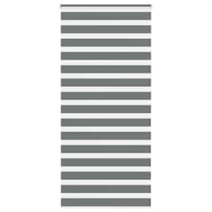 Zebra senčilo temno sivo 95x200 cm tkanina širina 90,9 cm