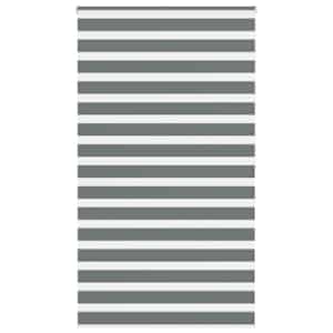 Zebra senčilo temno sivo 125x200 cm tkanina širina 120,9 cm