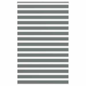 Zebra senčilo temno sivo 140x200 cm tkanina širina 135,9 cm