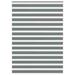 Zebra roleta tmavě šedá 165x200cm šířka látky 160,9cm polyester - obrázek 1