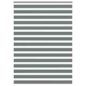 Zebra senčilo temno sivo 155x230 cm širina blaga 150,9 cm poliester