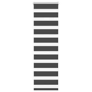 Zebra senčilo črna 50x100 cm tkanina širina 45,9 cm poliester