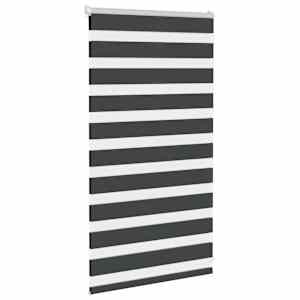 Zebra roleta černá 75x100 cm šířka látky 70,9 cm polyester - obrázek 3