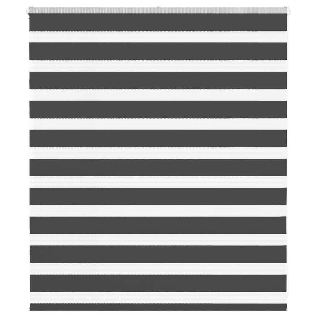vidaXL Zebra roleta černá 120x100 cm šířka látky 115,9 cm polyester