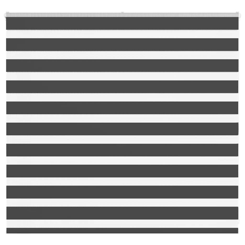 vidaXL Zebra roleta černá 155x100 cm šířka látky 150,9 cm polyester