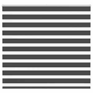 Zebra roleta černá 165x100 cm šířka látky 160,9 cm polyester - obrázek 1