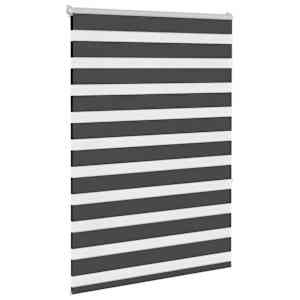 Zebra roleta černá 105x150 cm šířka látky 100,9 cm polyester - obrázek 3