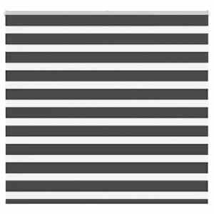 Zebra roleta černá 160x150 cm šířka látky 155,9 cm polyester - obrázek 1