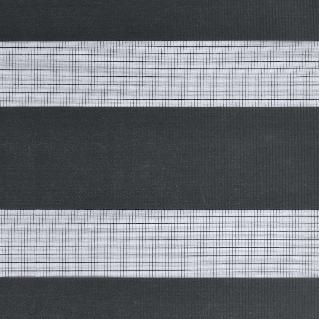 Zebra roleta černá 40x200 cm šířka látky 35,9 cm polyester - obrázek 15