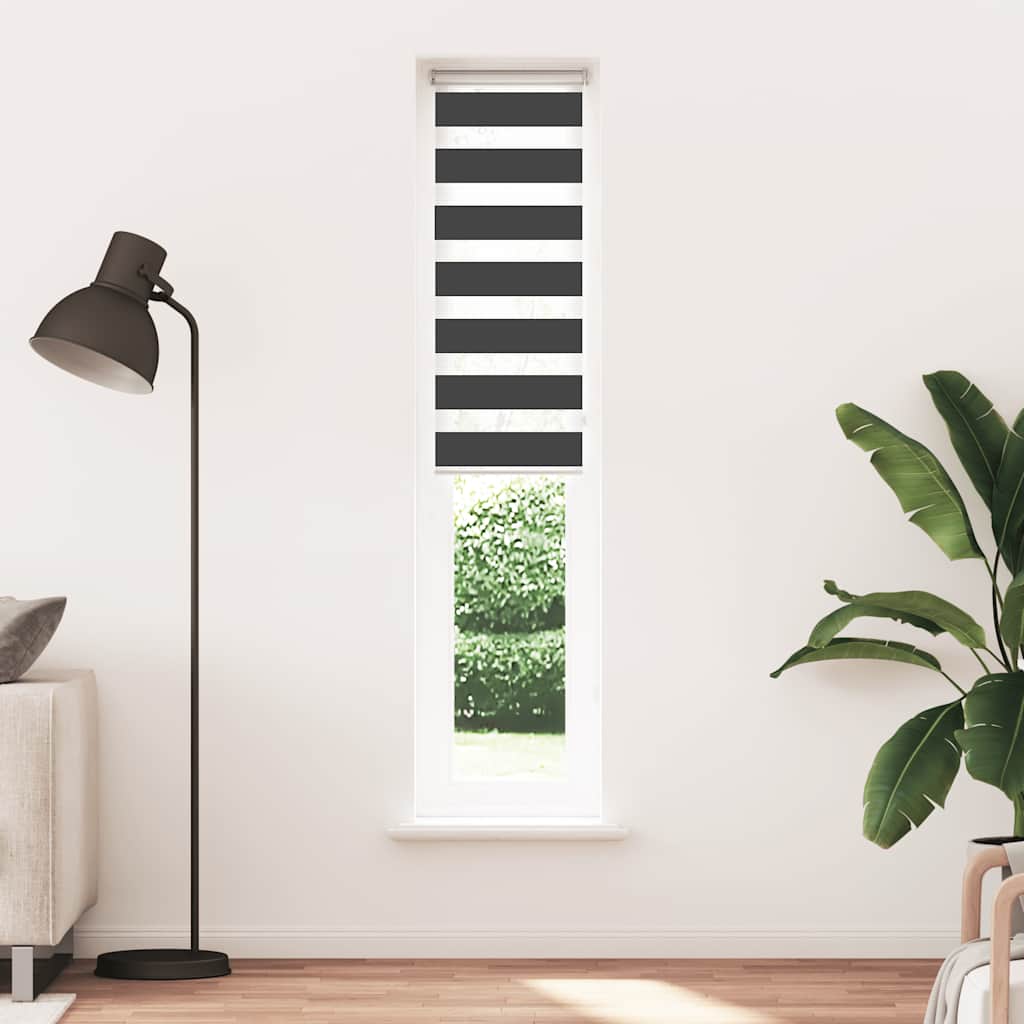 vidaXL Seepra rullaverho 45x200 cm kankaan leveys 40,9 cm polyesteri