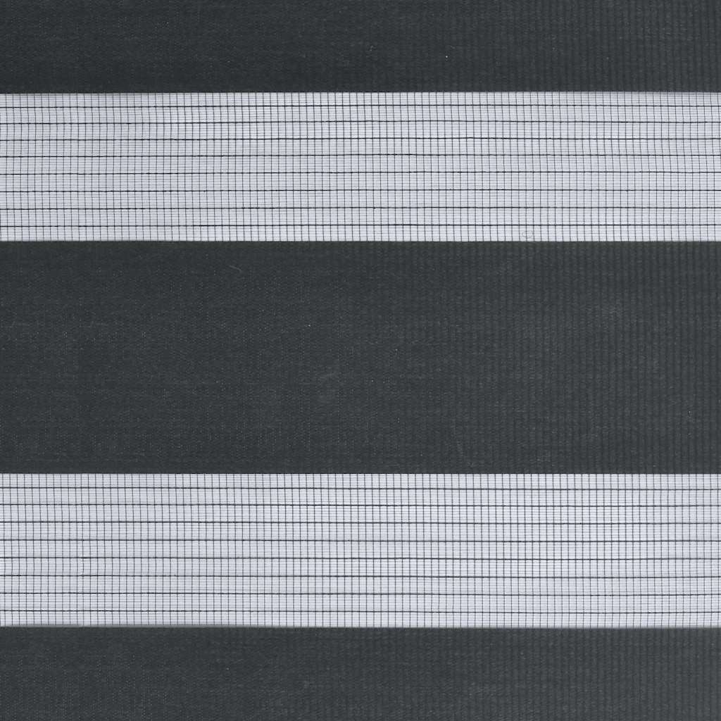 Zebra roleta černá 80x200 cm šířka látky 75,9 cm polyester - obrázek 15