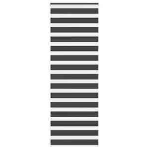 idaXL Zebra senčilo črna 90x200 cm tkanina širina 85,9 cm poliester