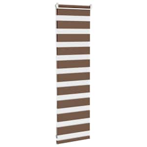Zebra roleta hnědá 45x100 cm šířka látky 40,9 cm polyester - obrázek 4