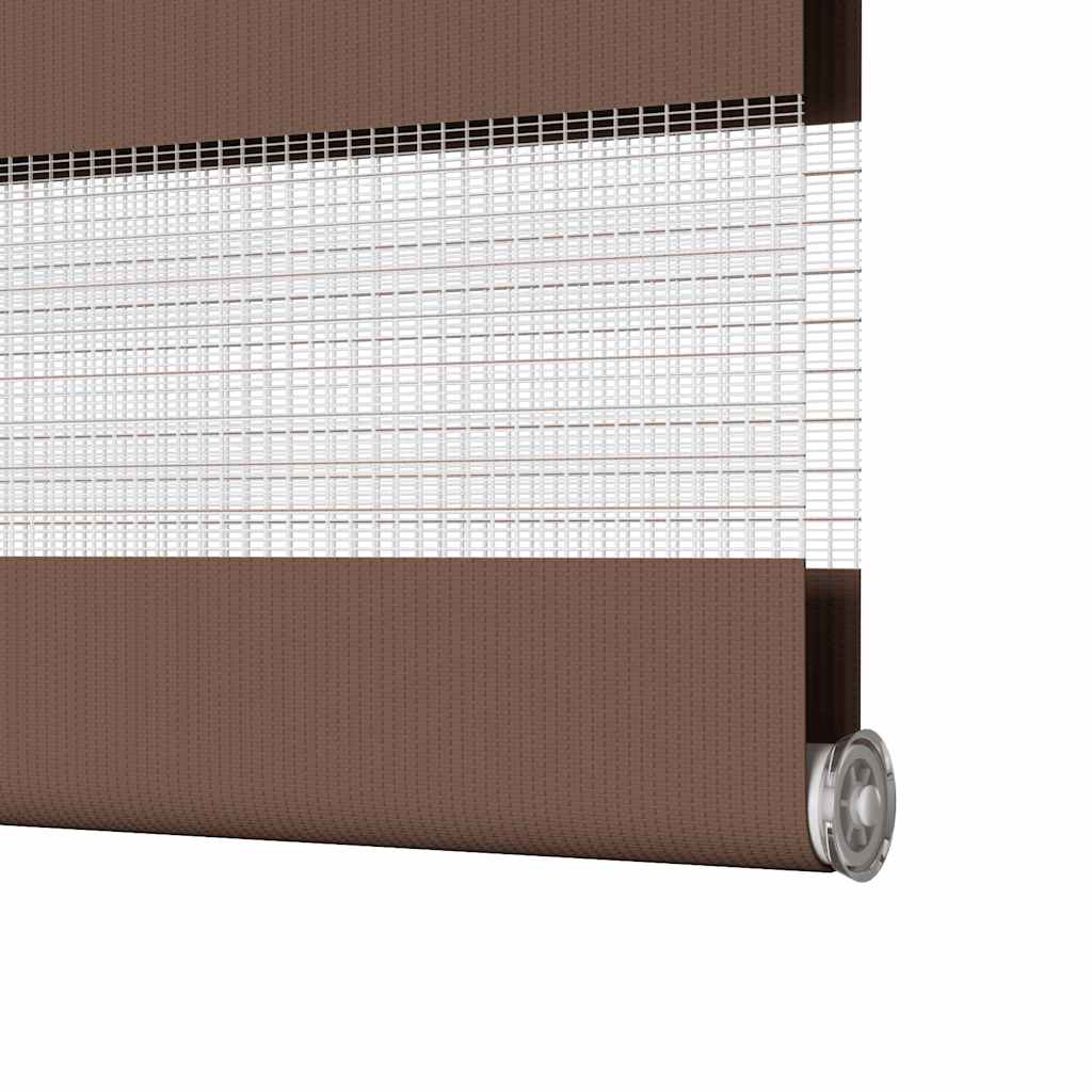 Zebra rolgordijn 50x100 cm stofbreedte 45,9cm polyester bruin image 12