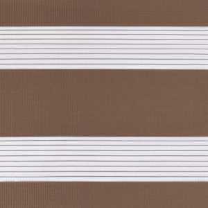 Zebra roleta hnědá 60x100 cm šířka látky 55,9 cm polyester - obrázek 15