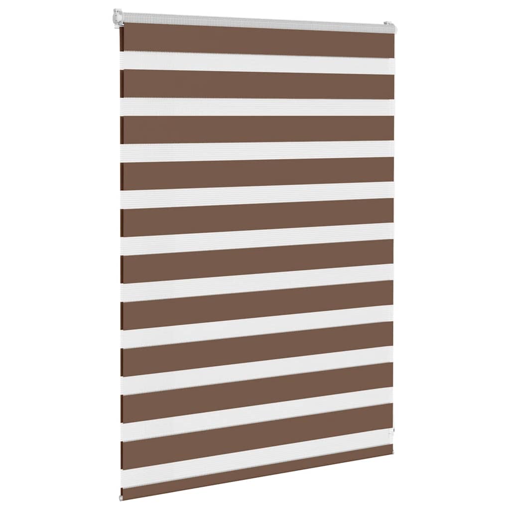 Thumbnail - vidaXL Zebrarollo Braun 95x100 cm Stoffbreite 90,9 cm Polyester