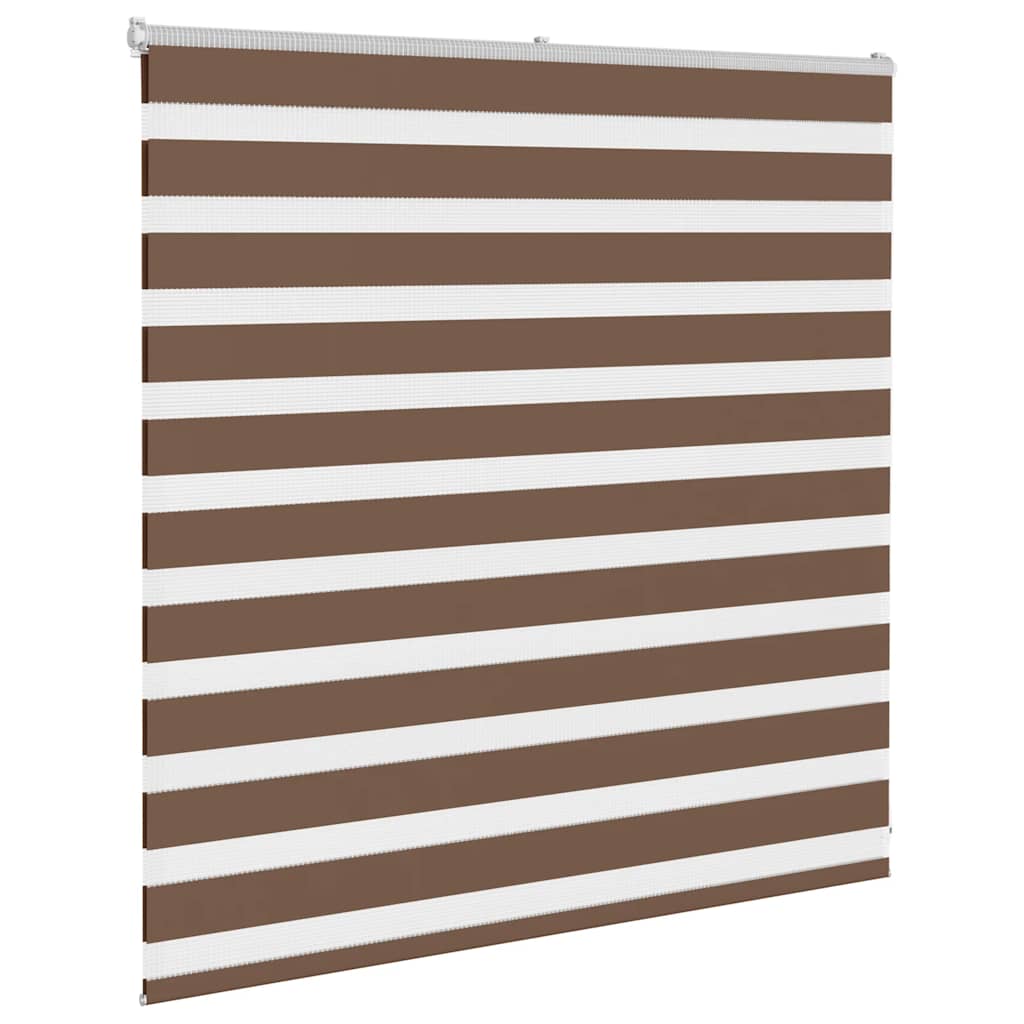 Thumbnail - vidaXL Zebrarollo Braun 145x100 cm Stoffbreite 140,9 cm Polyester