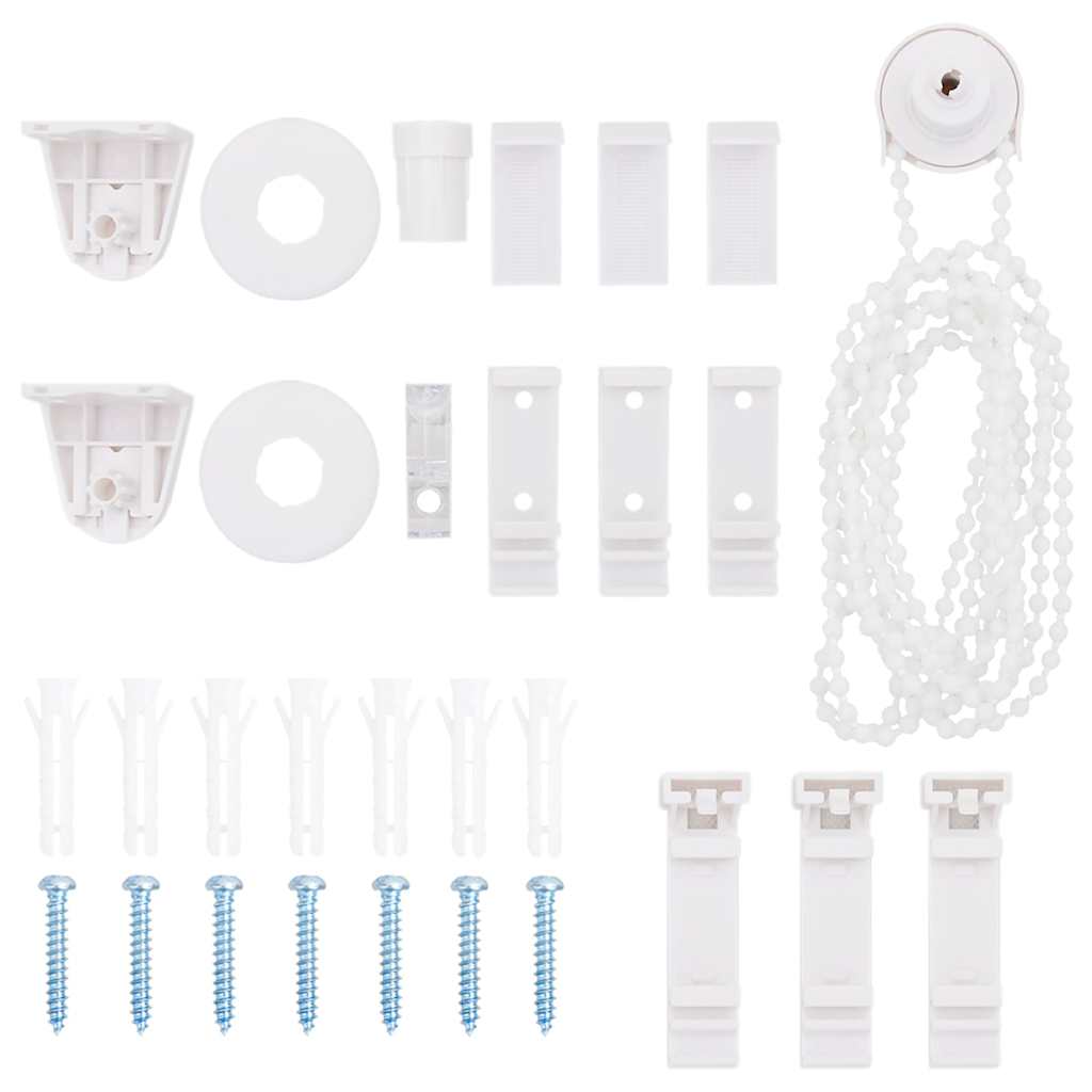 Zebra rolgordijn 150x100 cm stofbreedte 145,9cm polyester bruin image 13