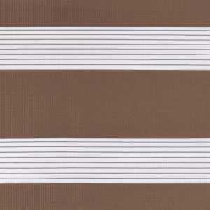 Zebra roleta hnědá 85x150 cm šířka látky 80,9 cm polyester - obrázek 15
