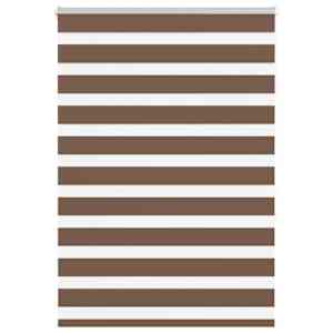 Zebra senčilo rjave 95x150 cm tkanina širina 90,9cm poliester