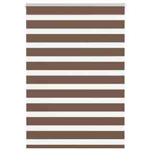 Zebra senčilo rjave 105x150 cm tkanina širina 100,9cm poliester