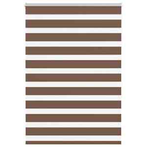 Zebra senčilo rjave 110x150 cm tkanina širina 105,9cm poliester