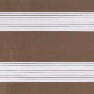 Zebra roleta hnědá 115x150 cm šířka látky 110,9 cm polyester - obrázek 15
