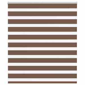 Zebra senčilo rjave 120x150 cm tkanina širina 115,9cm poliester