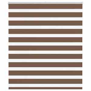 Zebra senčilo rjave 125x150 cm tkanina širina 120,9cm poliester