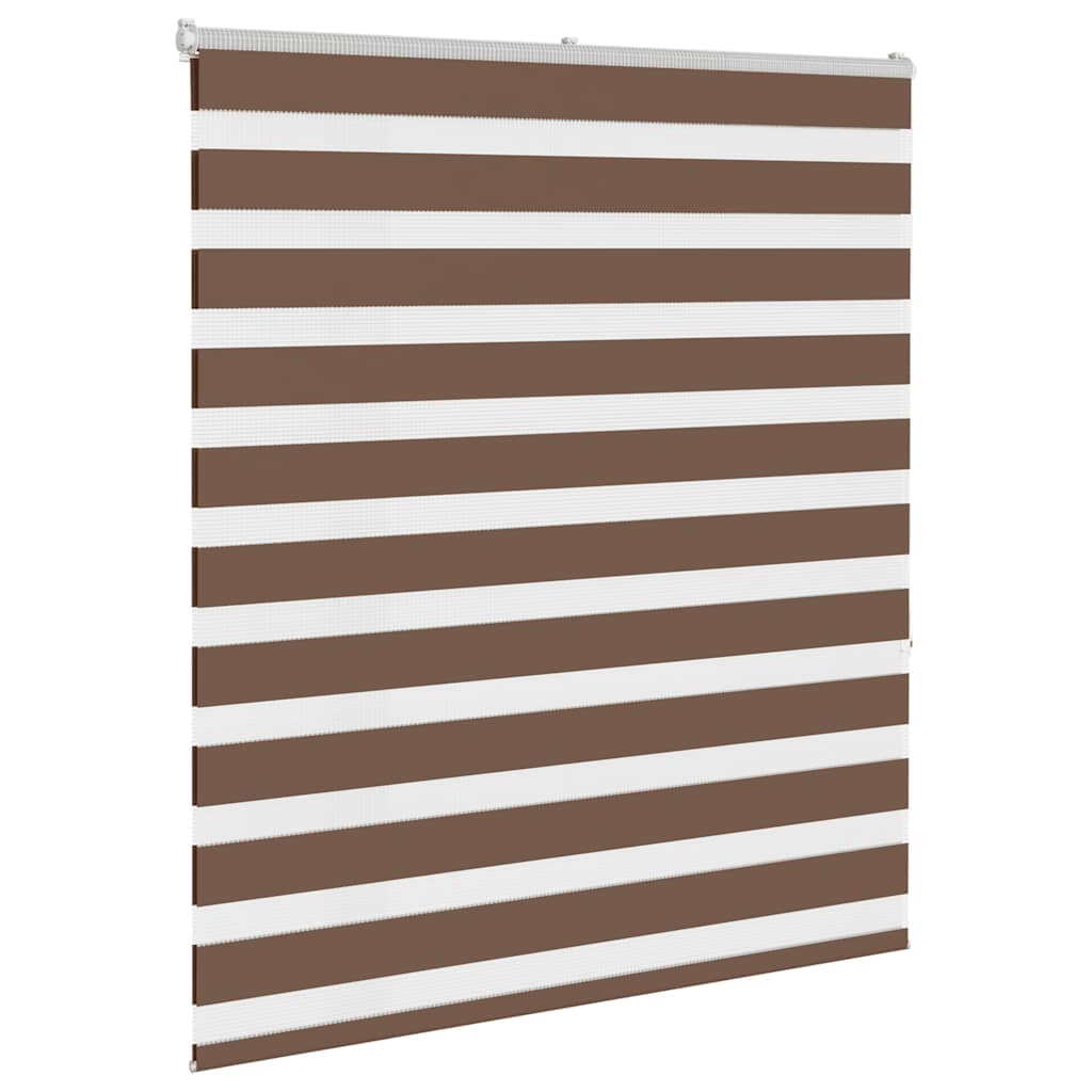 Thumbnail - vidaXL Zebrarollo Braun 125x150 cm Stoffbreite 120,9 cm Polyester