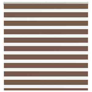 Zebra senčilo rjave 150x150 cm tkanina širina 145,9cm poliester