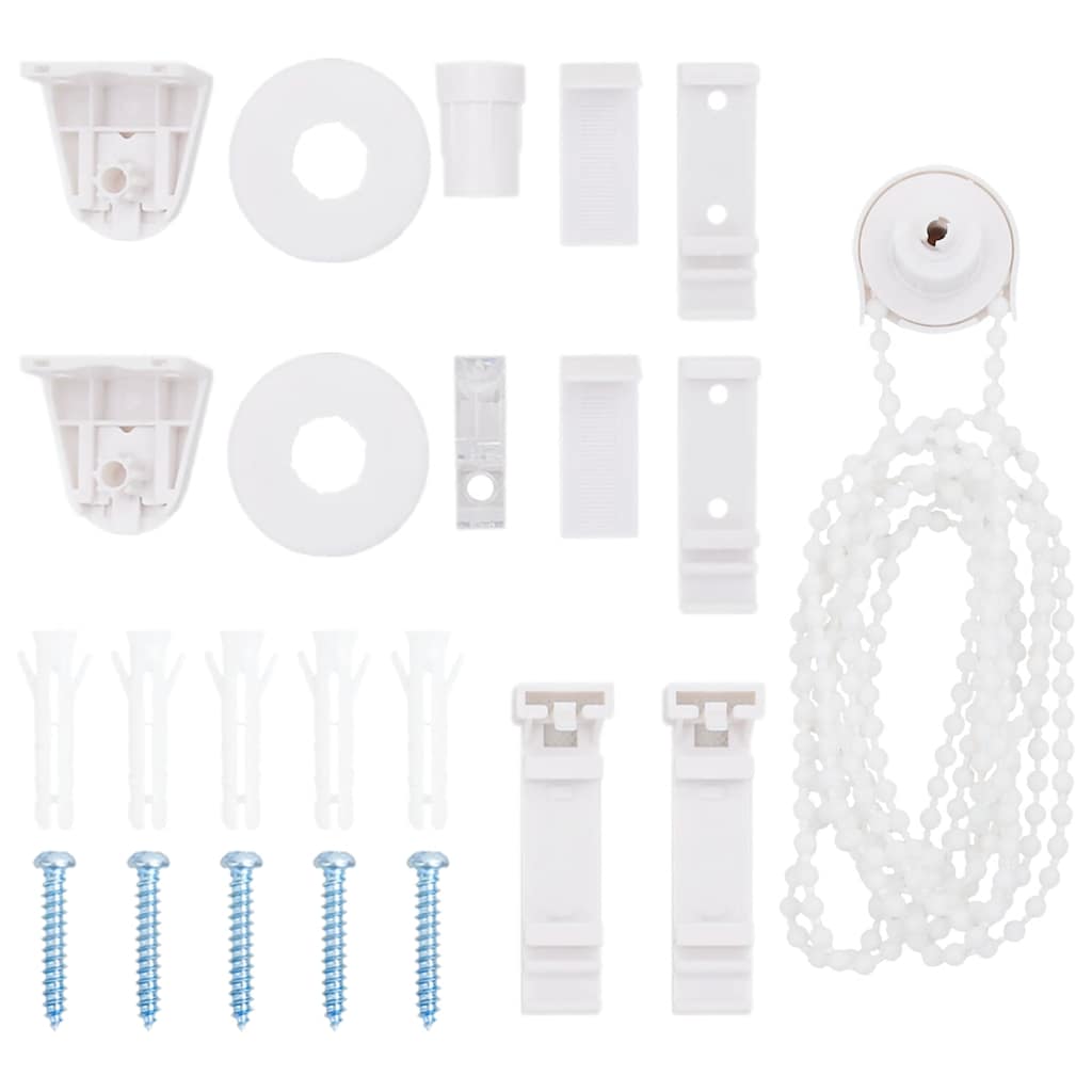 Zebra rolgordijn 115x200 cm stofbreedte 110,9cm polyester bruin image 13