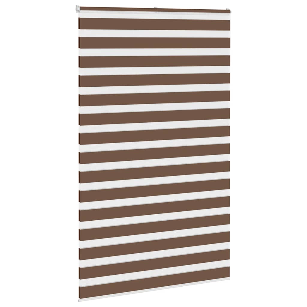 Thumbnail - vidaXL Zebrarollo Braun 145x200 cm Stoffbreite 140,9 cm Polyester