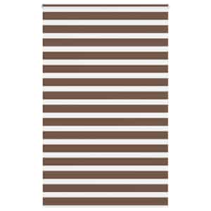 Zebra zavesa rjava 150x200 cm širina blaga 145,9 cm poliester