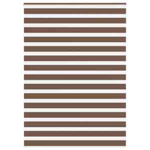 Zebra senčilo rjave 165x200 cm tkanina širina 160,9cm poliester