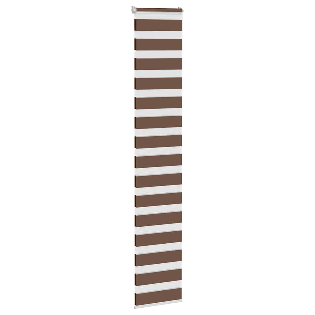 Thumbnail - vidaXL Zebrarollo Braun 50x230 cm Stoffbreite 45,9 cm Polyester