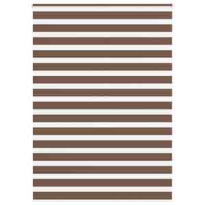 Zebra senčilo rjave 165x230 cm tkanina širina 160,9cm poliester