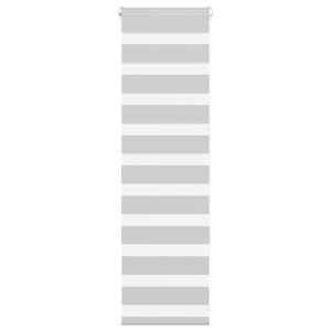 Zebra roleta světle šedá 50x100cm šířka látky 45,9 cm polyester - obrázek 1