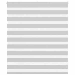 Zebra senčilo svetlo sivo 130x100 cm tkanina širina 125,9 cm