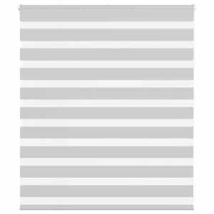 Zebra senčilo svetlo sivo 135x100 cm tkanina širina 130,9 cm