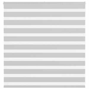 Zebra senčilo svetlo sivo 145x100 cm tkanina širina 140,9 cm