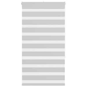 Zebra senčilo svetlo sivo 90x150 cm tkanina širina 85,9 cm