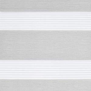 Zebra roleta světle šedá 95x150 cm šířka látky 90,9cm polyester - obrázek 15