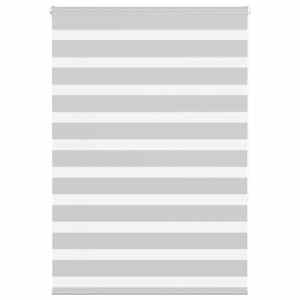 Zebra roleta světle šedá 100x150cm šířka látky 95,9cm polyester - obrázek 1