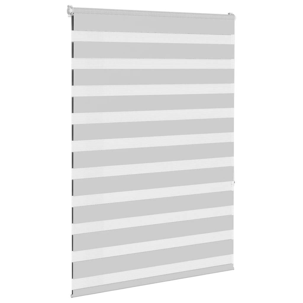 Thumbnail - vidaXL Zebrarollo Hellgrau 105x150cm Stoffbreite 100,9 cm Polyester