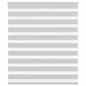 Zebra senčilo svetlo sivo 120x150 cm tkanina širina 115,9 cm