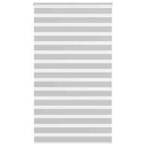 Zebra senčilo svetlo sivo 120x200 cm tkanina širina 115,9 cm