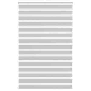 Zebra senčilo svetlo sivo 140x200 cm tkanina širina 135,9 cm